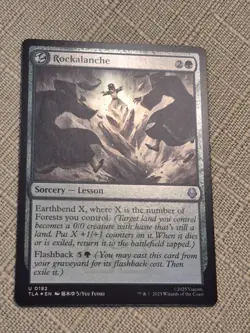 Rockalanche #192 (Foil) (NM) TLA Magic MTG - Image 1