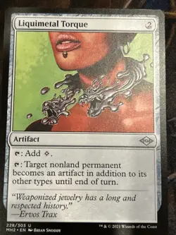 Liquimetal Torque Modern Horizons 2 Regular NM-M Unplayed MTG 228/303 - Image 1
