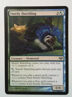 Sturdy Hatchling *PLAYSET* Magic MtG x4 Eventide SP - Image 1
