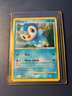 Pokemon TCG - Piplup DP03 Diamond and Pearl Holo - LP - Image 1