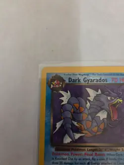 2000 Pokemon Dark Gyarados 25/82 Team Rocket LP - Image 2