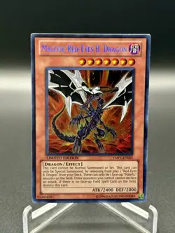 Yu-Gi-Oh! TCG Malefic Red-Eyes B. Dragon YMP1-EN001 Secret Rare Near Mint - Image 1