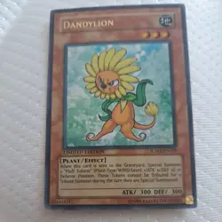 Yu-Gi-Oh! Dandylion Shonen Jump Promo JUMP-EN029 Limited Ultra Rare NM - Image 1