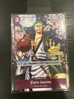 Zoro-Juurou CS 25-26 Event Pack One Piece Championship Finals OP05-067 Promo - Image 1