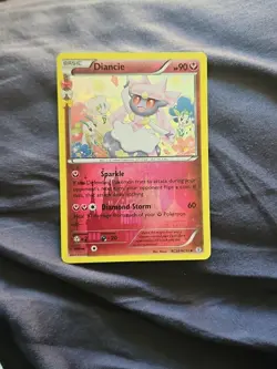 Diancie RC22/RC32 Reverse Holo Generations: Radiant - Pokemon Card - NM - Image 3