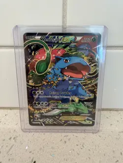 Venusaur EX XY123 Black Star Promo Full Art Pokemon Card - Image 1