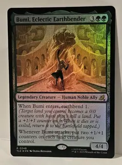 MTG, Bumi, Eclectic Earthbender FOIL 248 NM Avatar: The Last Airbender: Eternal - Image 2