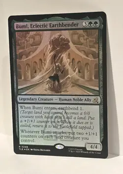 MTG, Bumi, Eclectic Earthbender FOIL 248 NM Avatar: The Last Airbender: Eternal - Image 3