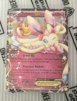 Pokemon Sylveon EX - RC21/RC32 - Holo Rare ex XY Lightly Played, English - Image 1