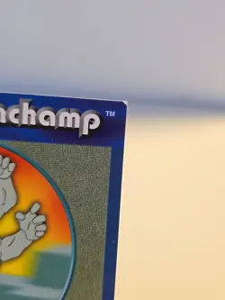 Pokemon Burger King PokeTrivia Non-perforated Machamp #68 - Image 2