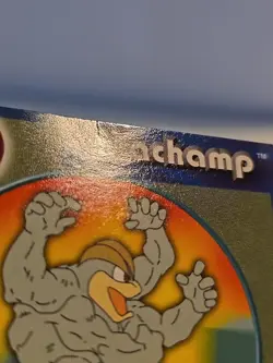 Pokemon Burger King PokeTrivia Non-perforated Machamp #68 - Image 4