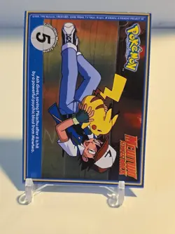 Pokemon Burger King PokeTrivia Non-perforated Machamp #68 - Image 5