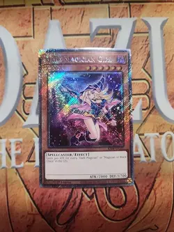 Dark Magician Girl (7th Art) RA04-EN107 Platinum Secret 1st Edition NM Yugioh - Image 1