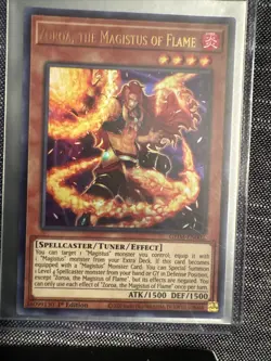 Zoroa, the Magistus of Flame GEIM-EN002 Ultra Rare 1st Edition NM Yugioh - Image 1