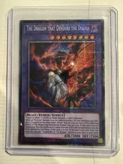 Konami Yu-Gi-Oh! The Dragon That Devours the Dogma CH01-EN041 1st Ed STARLIGHT - Image 1