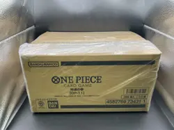 ONE PIECE Card Game Fist of Divine Speed OP-11 Box case Japanese bandai - Image 1