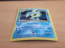 Pokemon Trading Card Game Base Set Gyarados 6/102 Holo Rare WOTC - Image 2