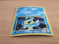 Pokemon Trading Card Game Base Set Gyarados 6/102 Holo Rare WOTC - Image 3