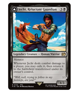 Jecht, Reluctant Guardian // Braska's Final Aeon Final Fantasy MTG - Image 1