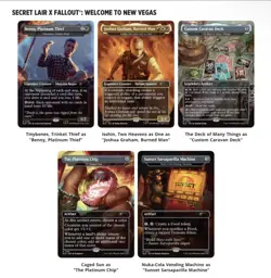 MTG Secret Lair Drop PRESALE Fallout FOIL Welcome to New Vegas *order confirmed* - Image 1