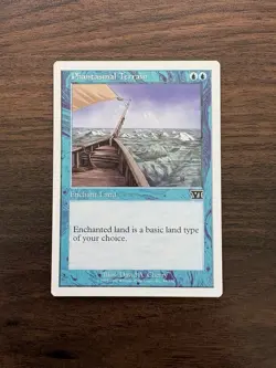 Magic the Gathering MTG Phantasmal Terrain (84) Sixth Edition NM - Image 1