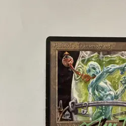 ASHNOD'S TRANSMOGRANT - ANTIQUITIES - ARTIST SHADOW SIGNED - MARK TEDIN - MTG LP - Image 2