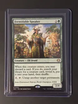 Formidable Speaker - Lorwyn Eclipsed - MtG- NM Regular - Image 1