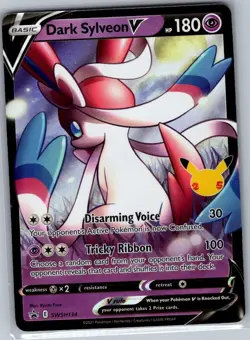 Dark Sylveon V SWSH134 SWSH: Sword & Shield Promo Cards - Pokemon Card - NM - Image 1