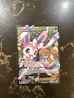 Pokemon TCG Sylveon EX Full Art RC32-32 Generations Radiant Collection Rare - Image 1