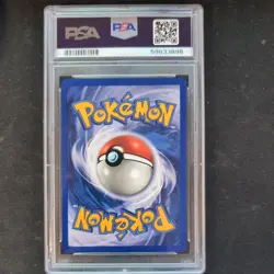 2000 POKEMON GAME BASE II #19 WIGGLYTUFF-HOLO BASE II PSA 8 - Image 2