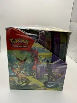 Pokemon Prismatic Evolutions Mini Tin Display Box (8 Tins) New / Factory Sealed - Image 4