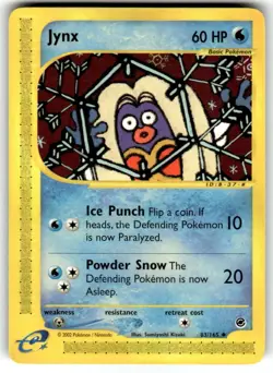 Expedition Base Set Pokemon TCG Jynx 83/165 NM - Image 1