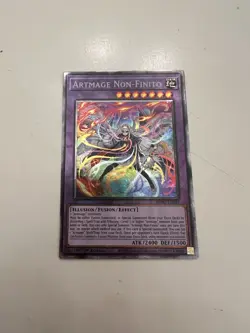 Yugioh Artmage Non-Finito BPRO-EN035 Starlight Rare 1st Edition Near Mint - Image 1