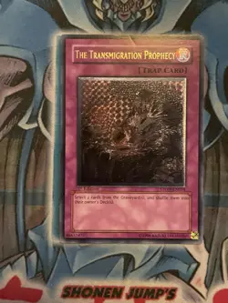 LP THE TRANSMIGRATION PROPHECY 1ST EDTION ULTIMATE RARE STON-EN054 YUGIOH! - Image 1