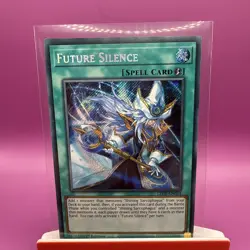 YUGIOH Future Silence LEDE-EN054 Secret Rare 1st edition - Image 1