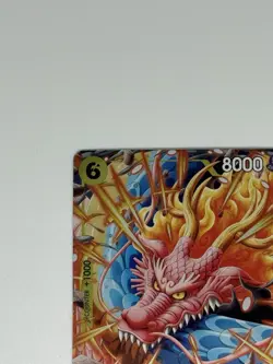 Bandai One Piece Card Game Kouzuki Momonosuke P-064 Foil Character Card - Image 2