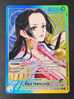 Boa Hancock OP14-041 - One Piece The Azure Sea's Seven Alt Art Leader - Image 1