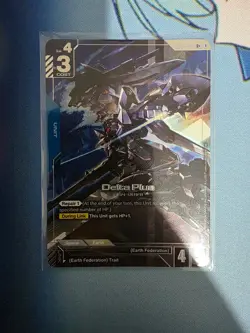 Delta Plus - GD01-006 - R+ Alternate Art - Gundam Card Game TCG - Image 1