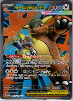 Mega Kangaskhan ex 164/132 ME01: Mega Evolution - Pokemon Card - NM - Image 1