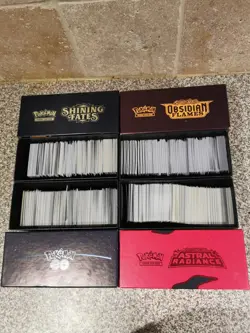 2000 Pokemon card job lot bulk collection includes Holo/Rev Holo and box - Image 2