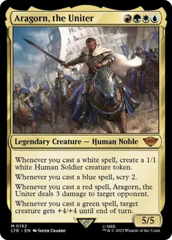 Aragorn, the Uniter The Lord of the Rings NM MTG - Image 1