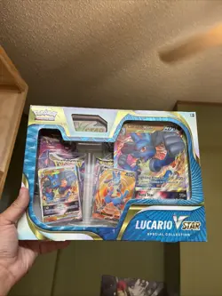 Pokemon Lucario v Star Special Collectible Box Sealed - Image 1