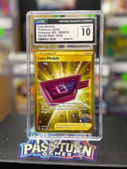 Pokemon - Lure Module #088/078 - Pokemon GO (Secret Rare Full Art) - CGC 10 - Image 1