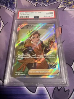 Spark Full Art 081/071 SR GEM MINT Psa 10 Pokemon GO Japanese Secret Rare 2022 - Image 1