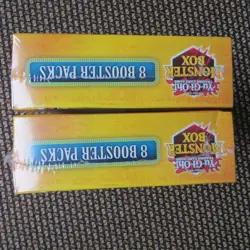 2-YU-GI-OH SEALED MONSTER BOXES WITH 8 BOOSTER PACKS EACH - Image 2