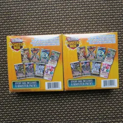 2-YU-GI-OH SEALED MONSTER BOXES WITH 8 BOOSTER PACKS EACH - Image 3