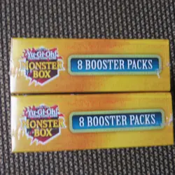 2-YU-GI-OH SEALED MONSTER BOXES WITH 8 BOOSTER PACKS EACH - Image 4