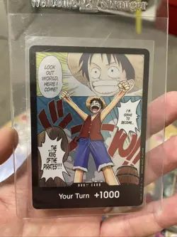 2022 ONE PIECE ROMANCE DAWN DONI! CARD ALT ART Raw! Gem Mint! Bandai Made TCG - Image 4