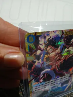 Monkey.D.Luffy OP11-118 SEC - One Piece TCG - English Card Near-Mint Secret Rare - Image 4