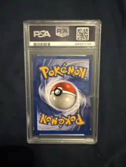 Pokemon TCG Blastoise Holo Unlimited Rare Card 2/130 Base Set Psa 5 - Image 2